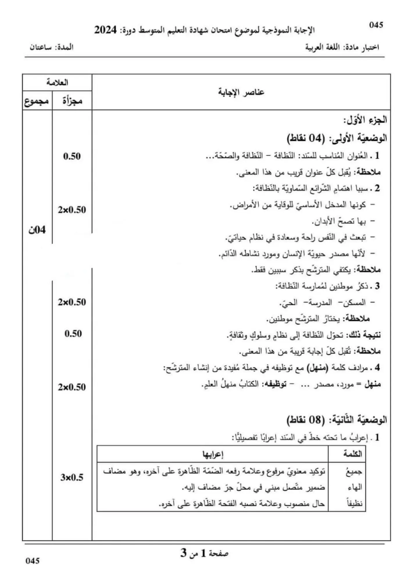 الصفحة 1 من 3
