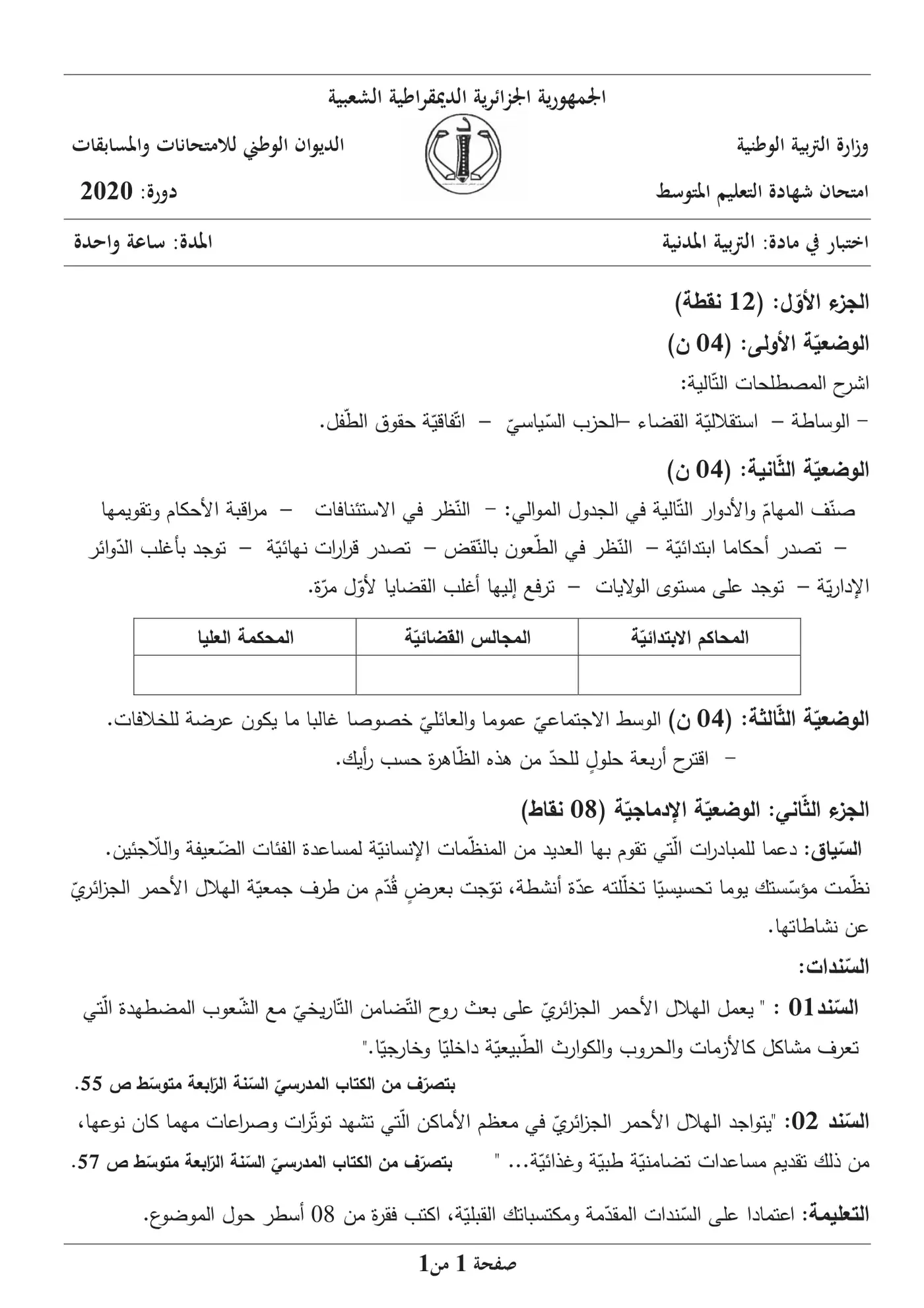 الصفحة 1 من 1