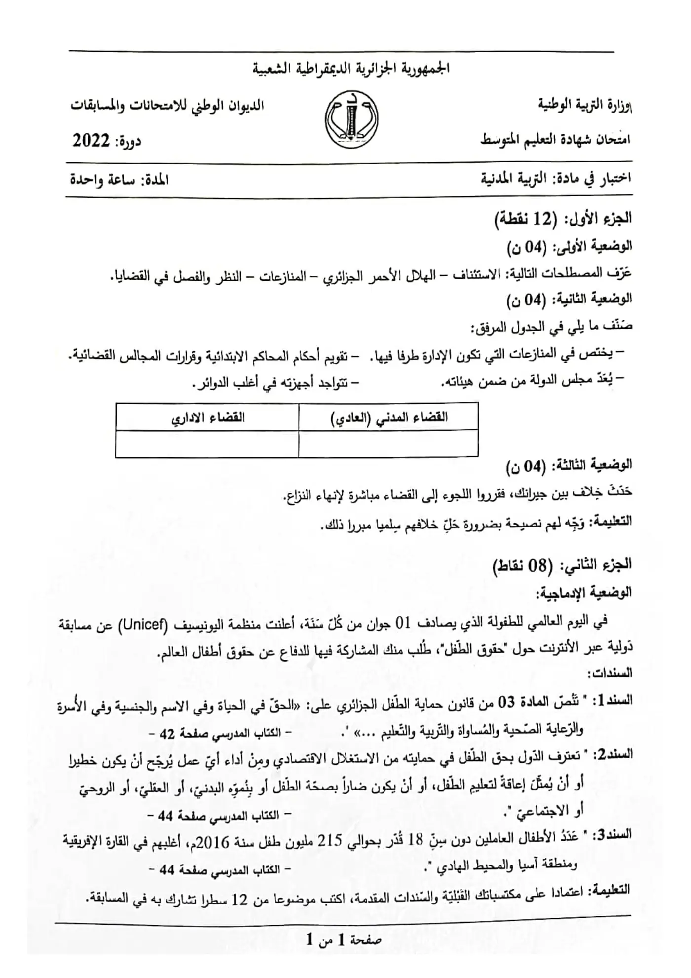 الصفحة 1 من 1