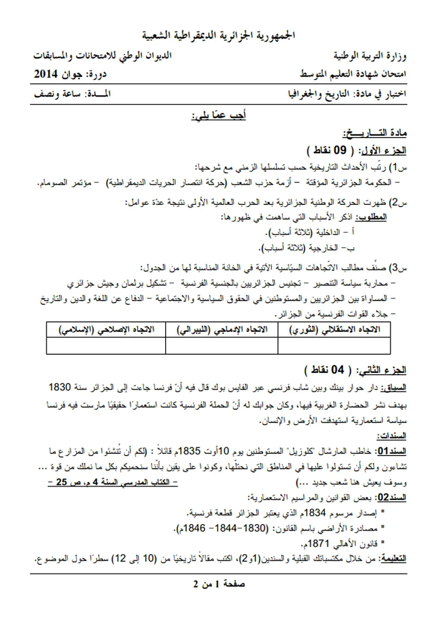 الصفحة 1 من 2
