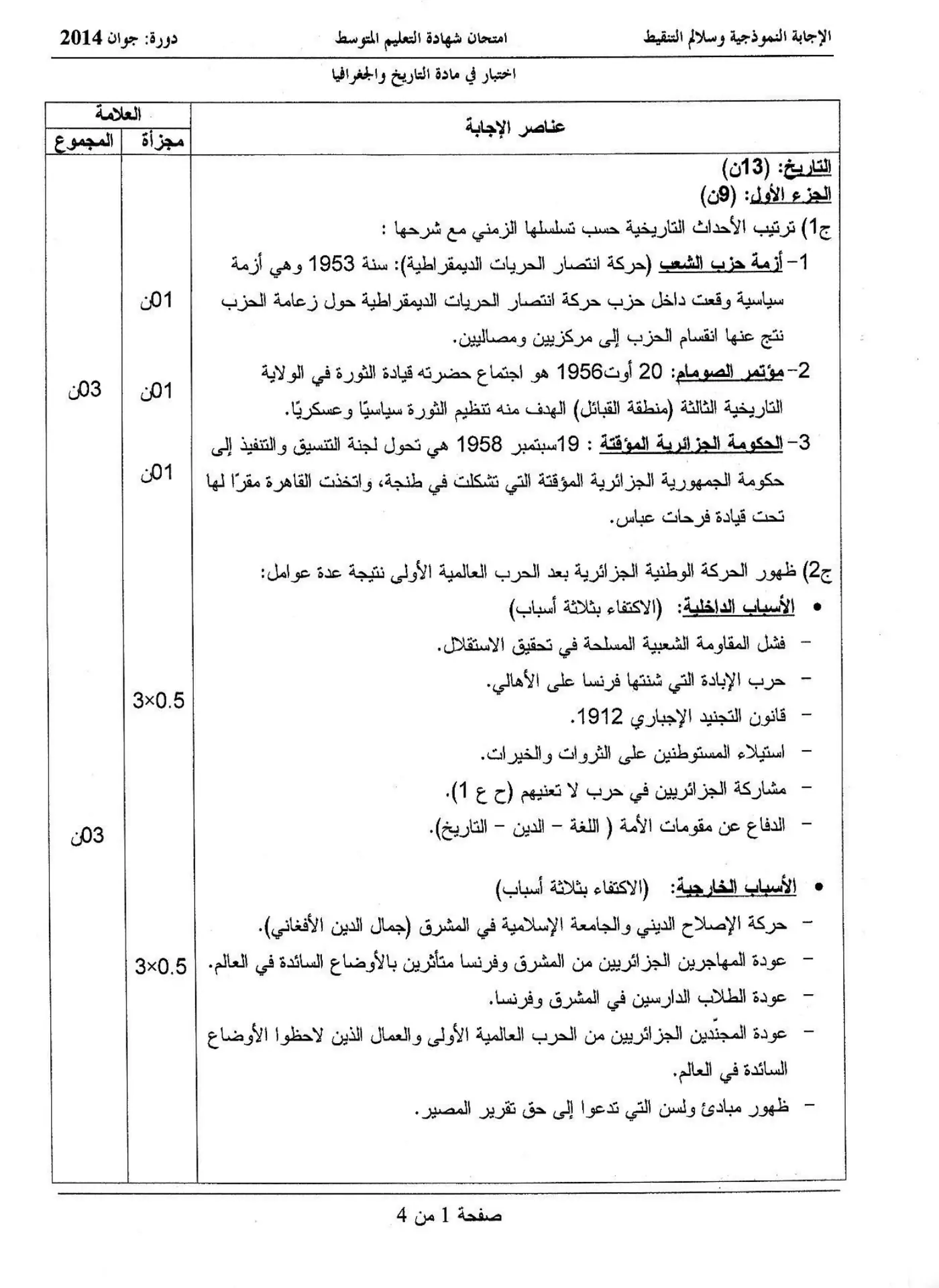 الصفحة 1 من 4