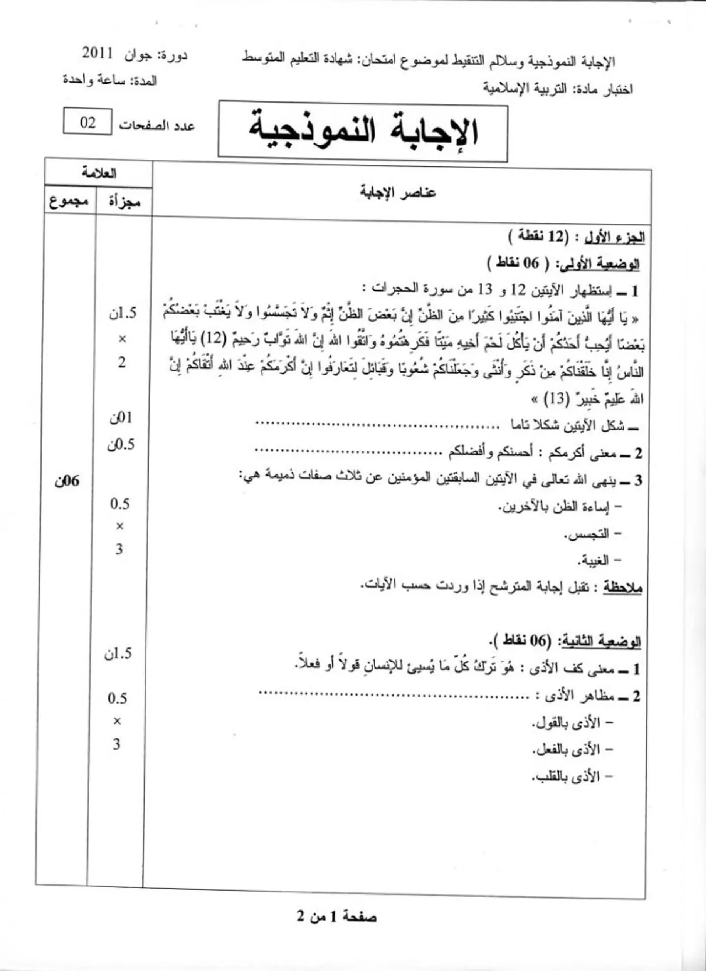 الصفحة 1 من 2