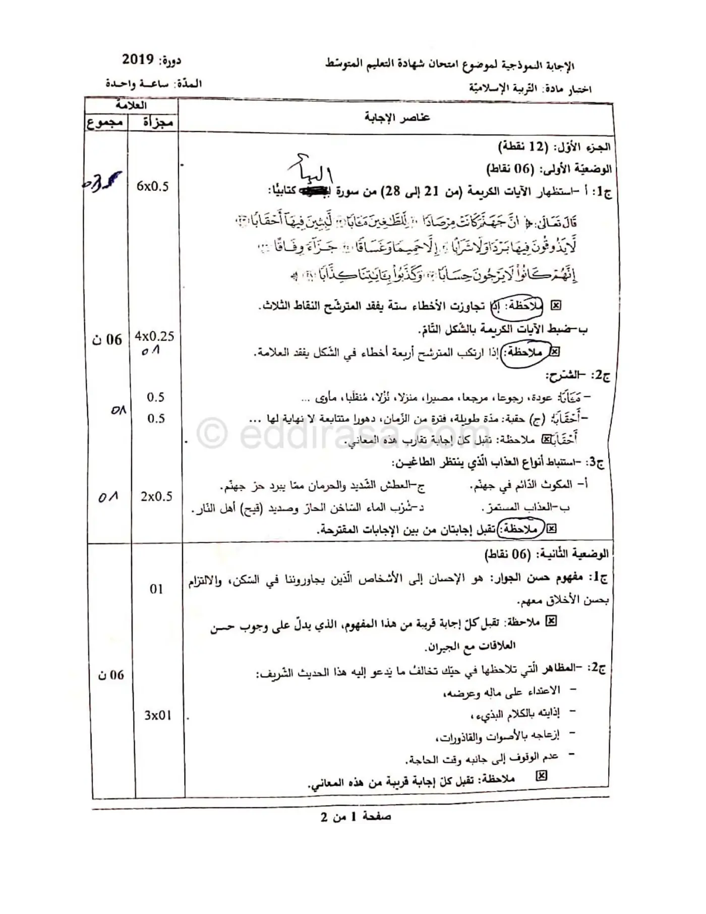 الصفحة 1 من 2