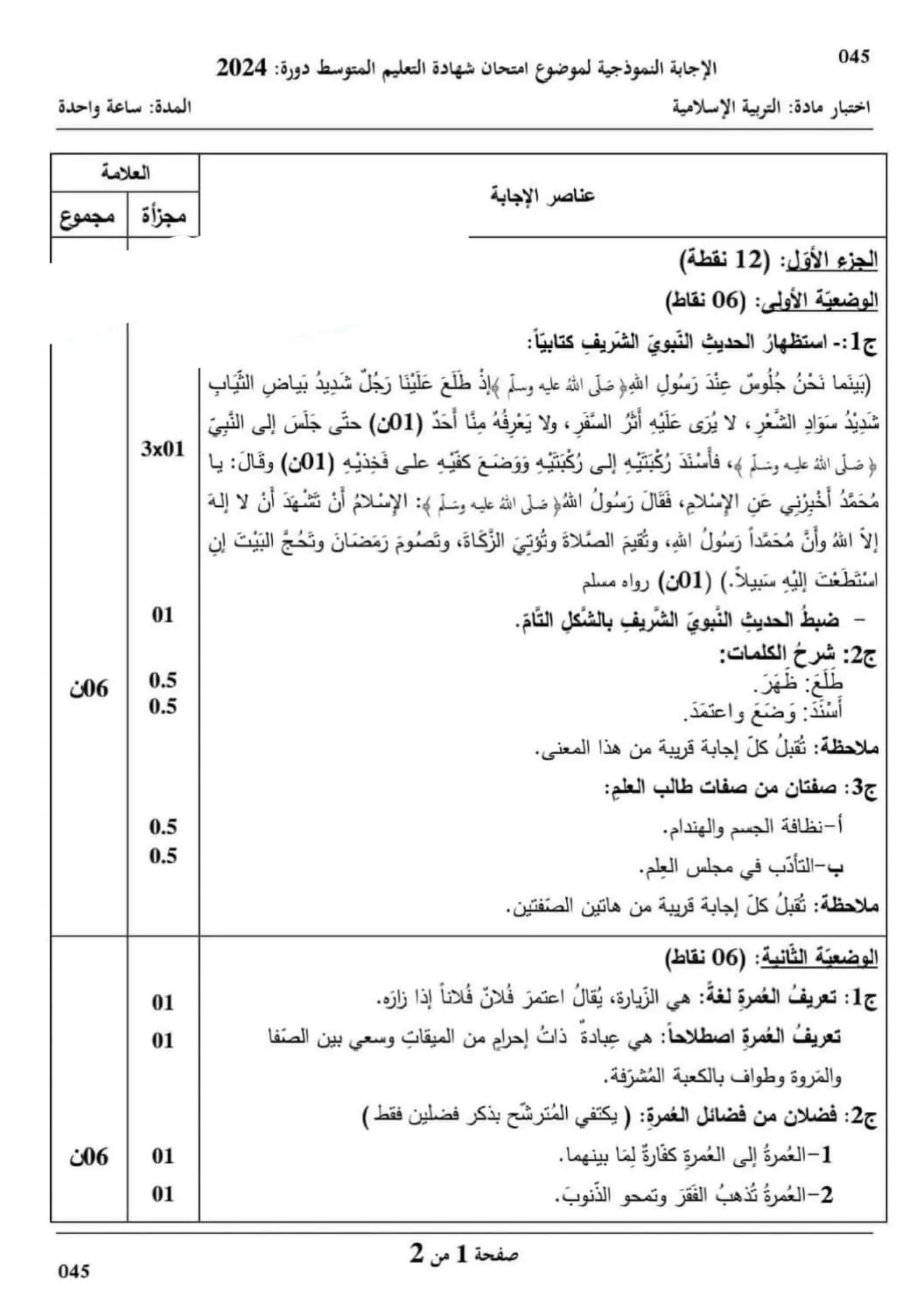 الصفحة 1 من 2