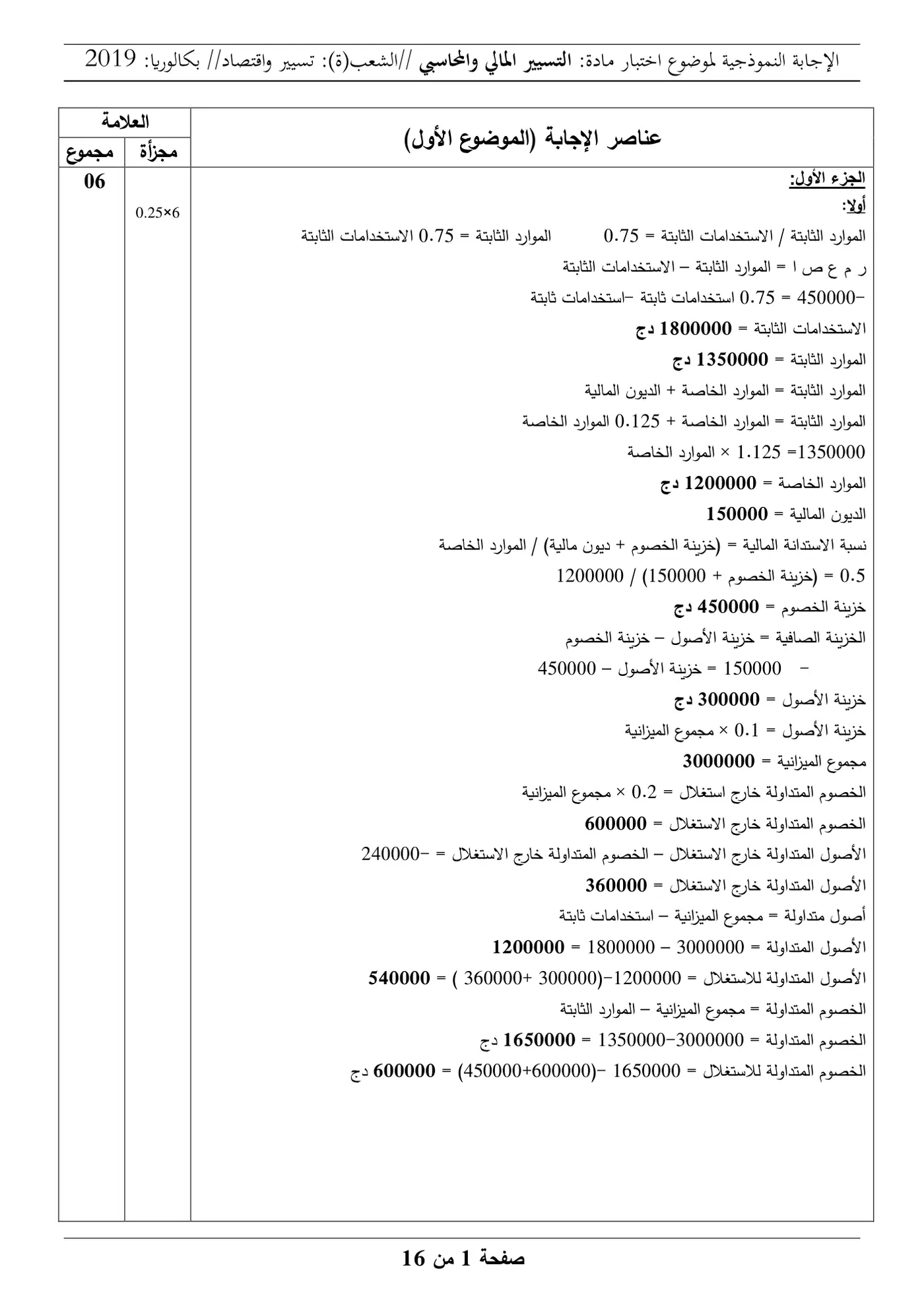الصفحة 1 من 16