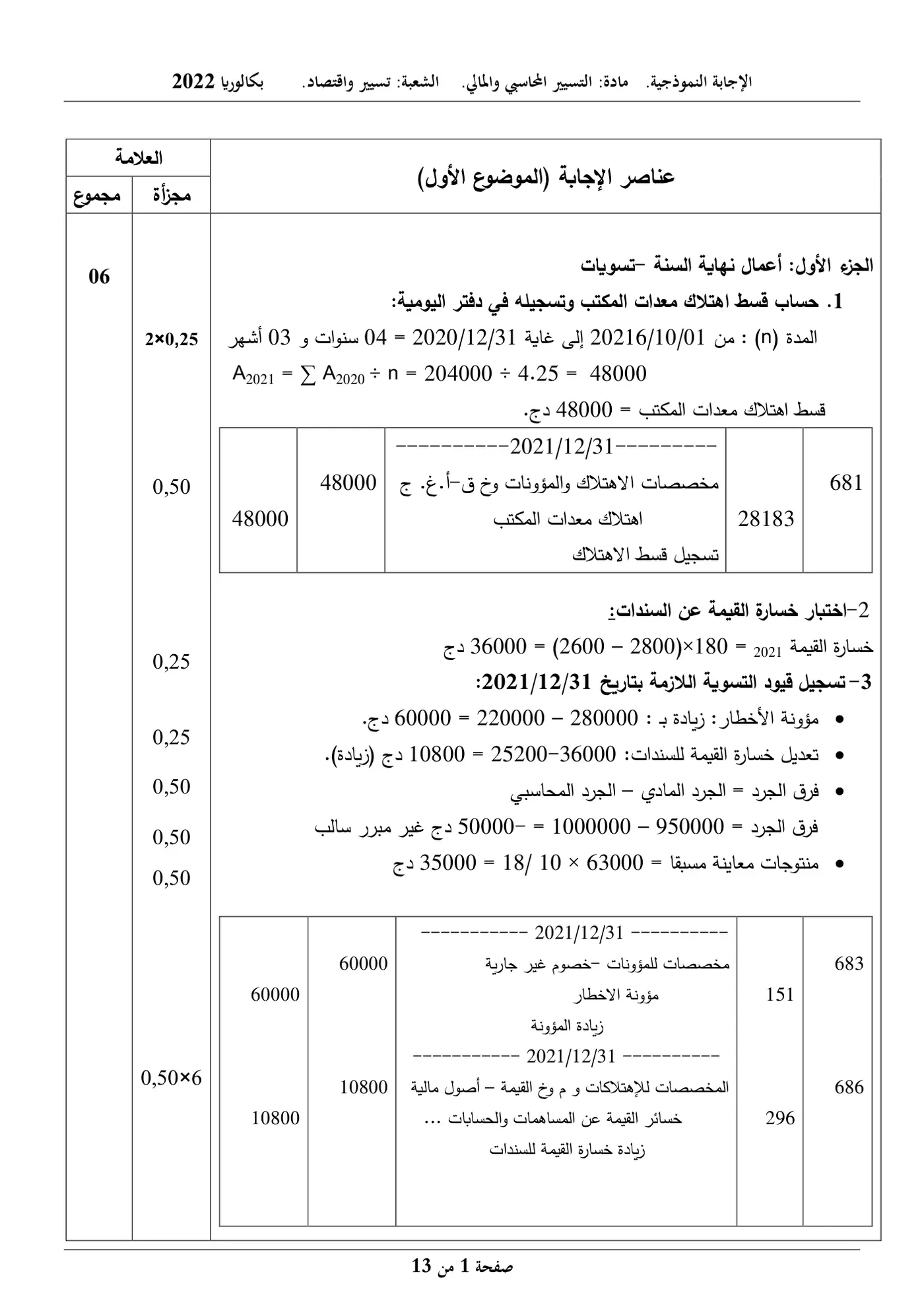 الصفحة 1 من 13