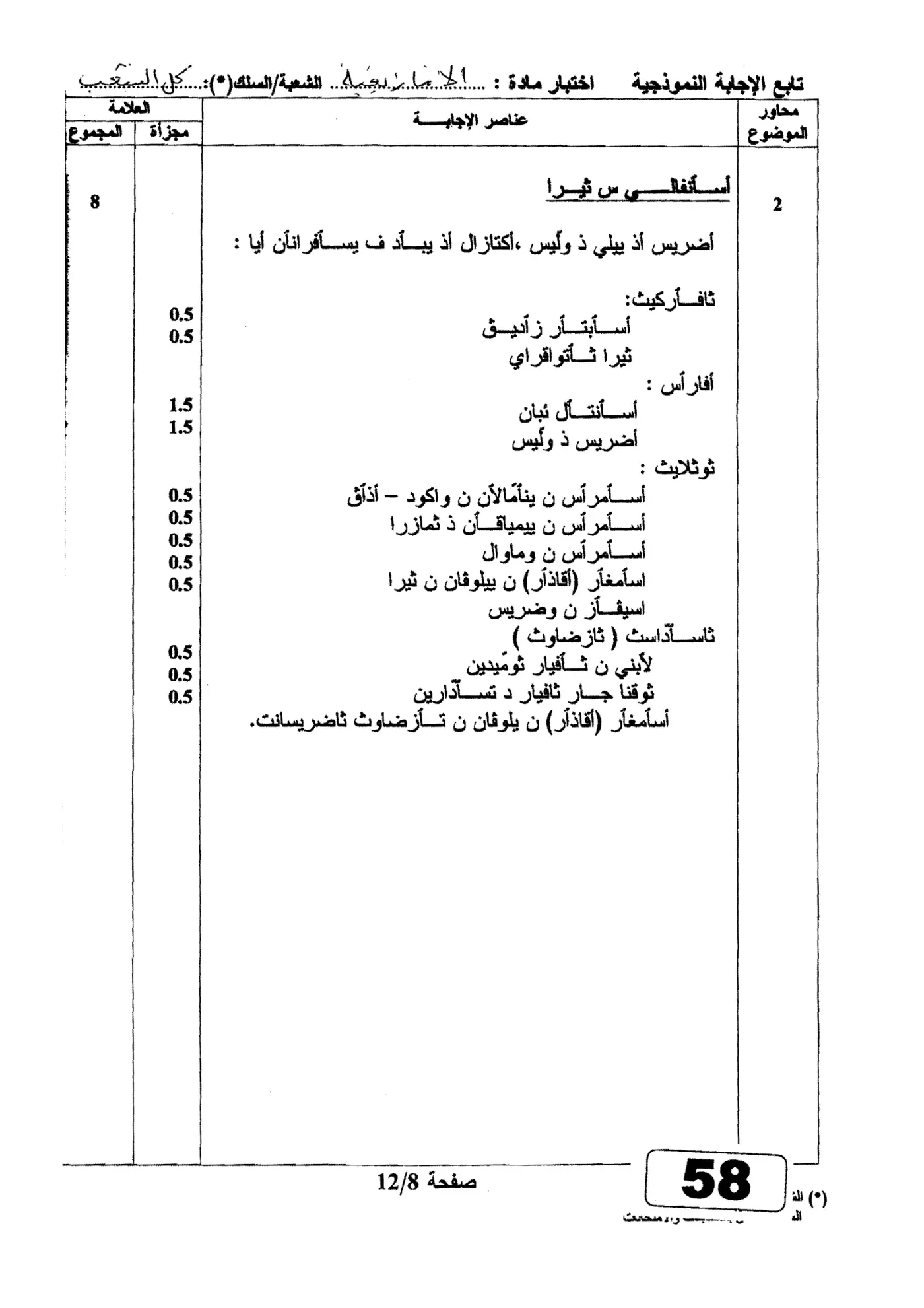 الصفحة 8 من 12