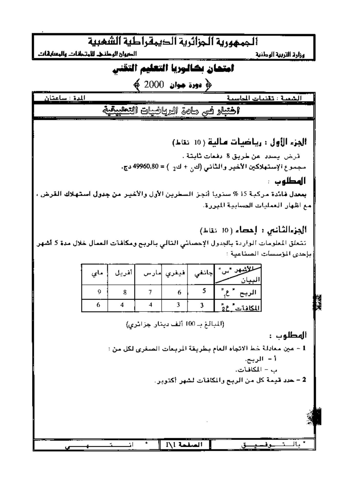 الصفحة 1 من 1