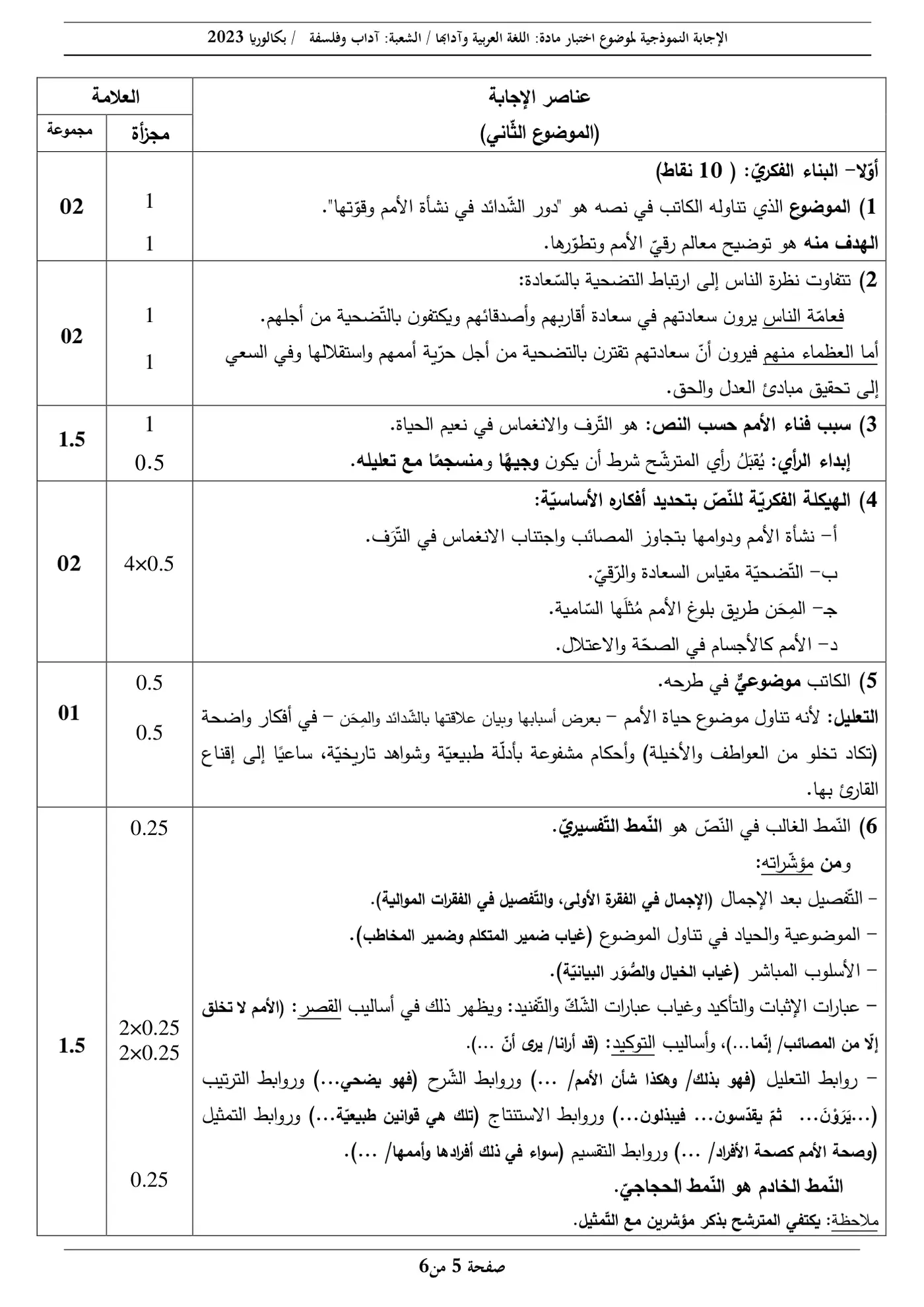 الصفحة 5 من 6