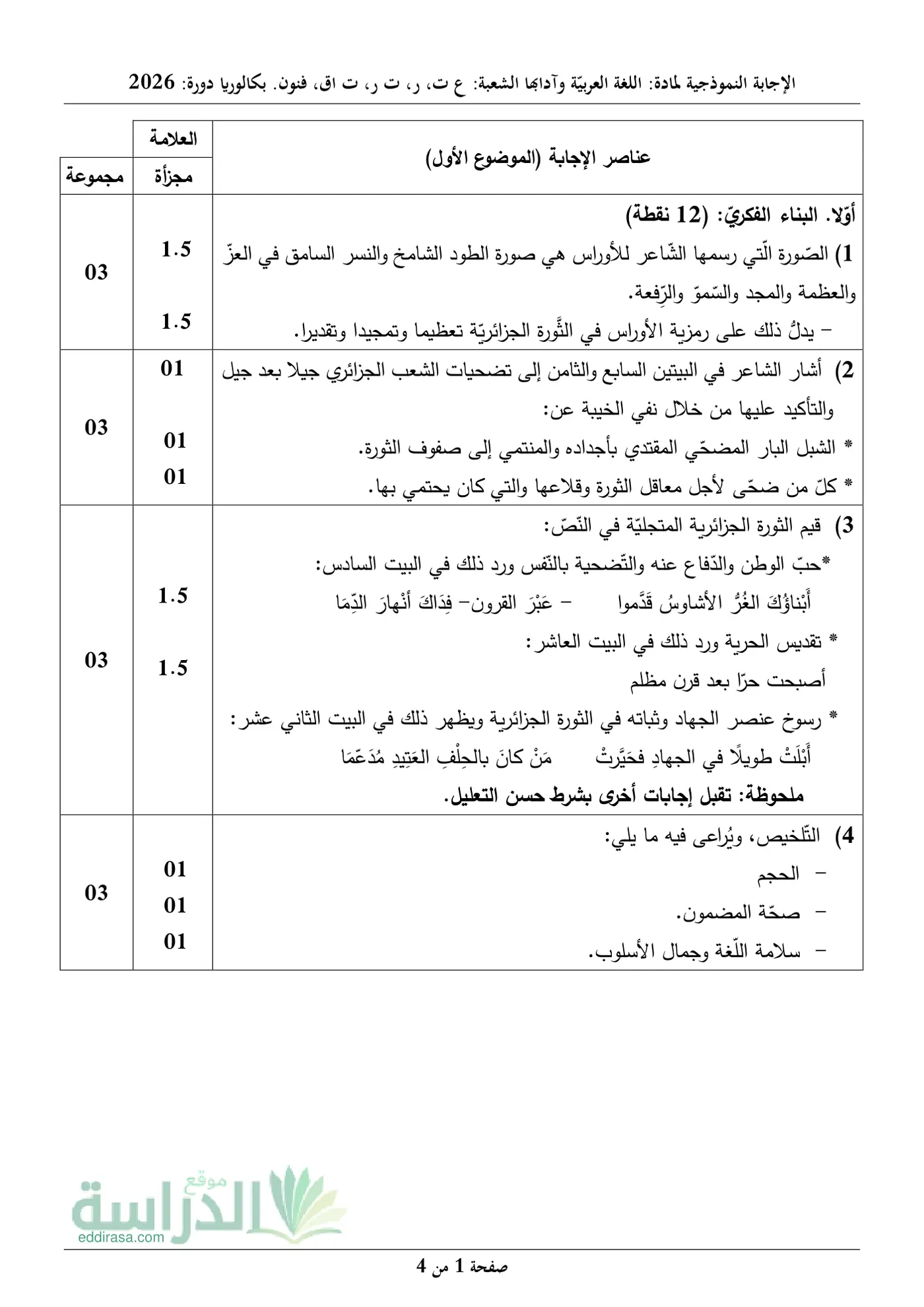 الصفحة 1 من 4