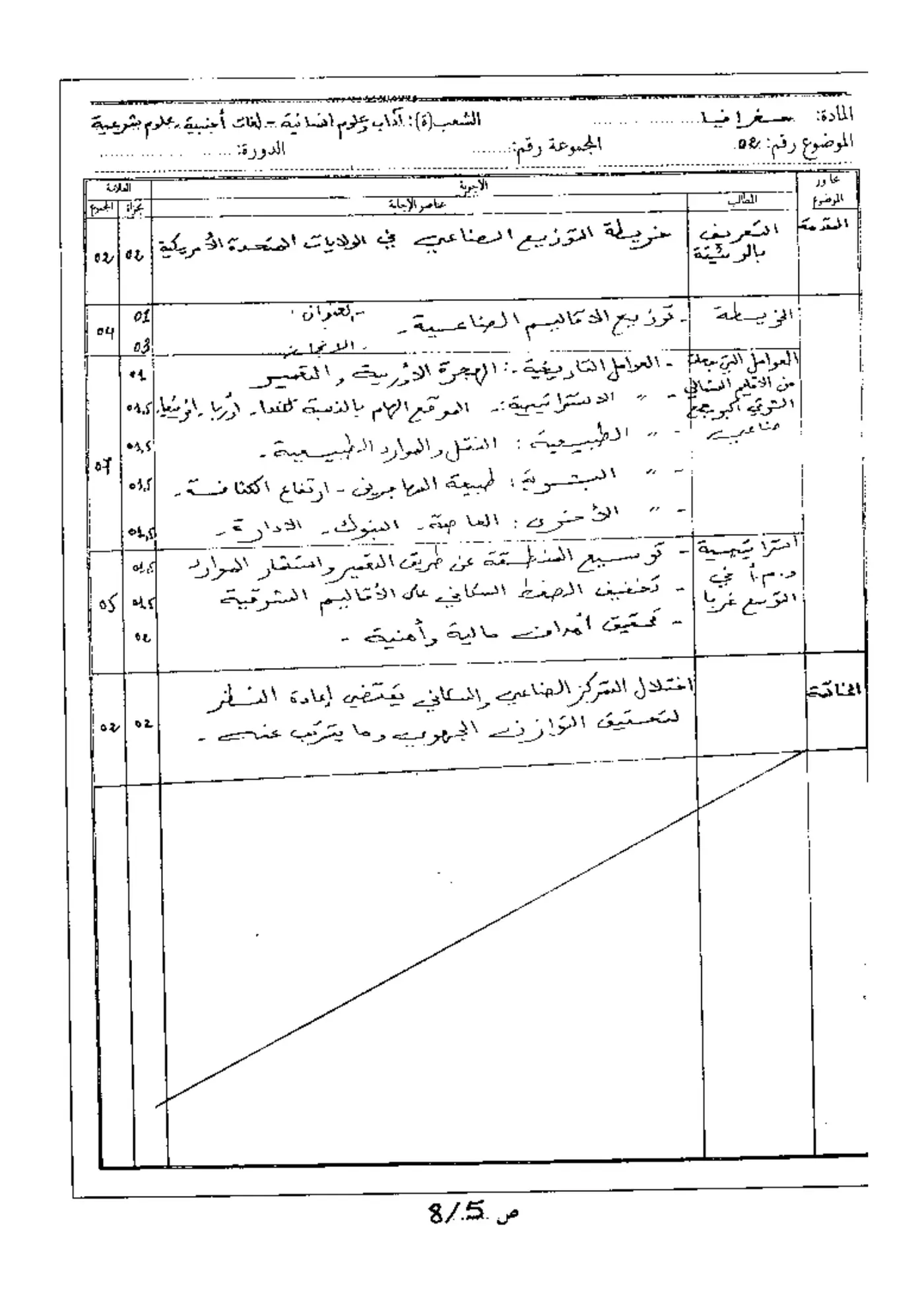 الصفحة 5 من 8