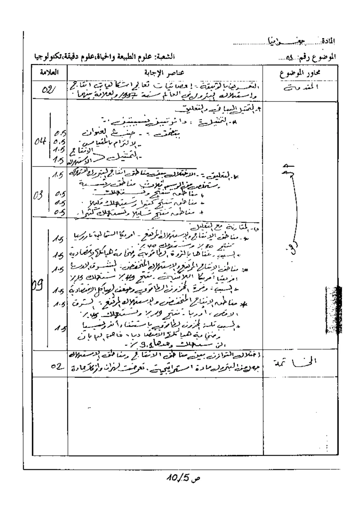 الصفحة 5 من 10