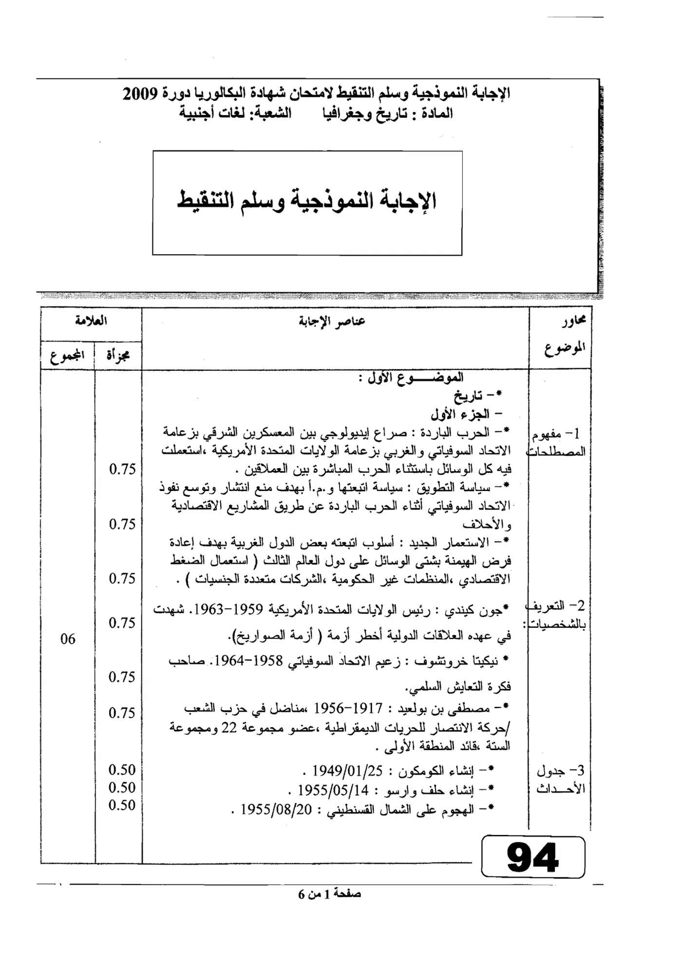 الصفحة 1 من 6