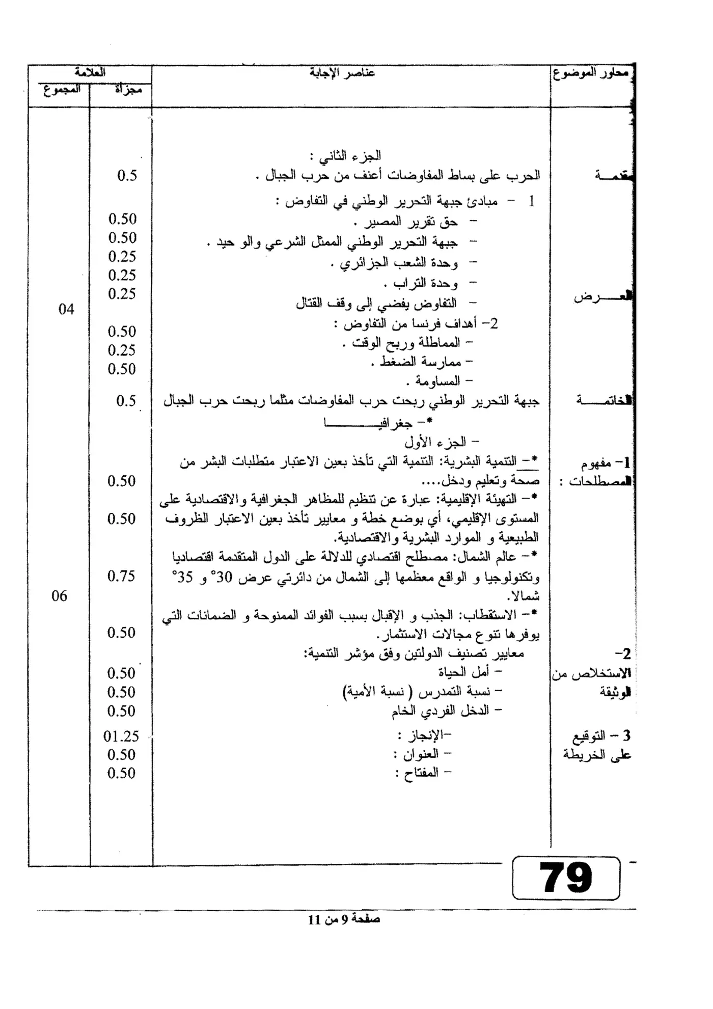 الصفحة 9 من 11