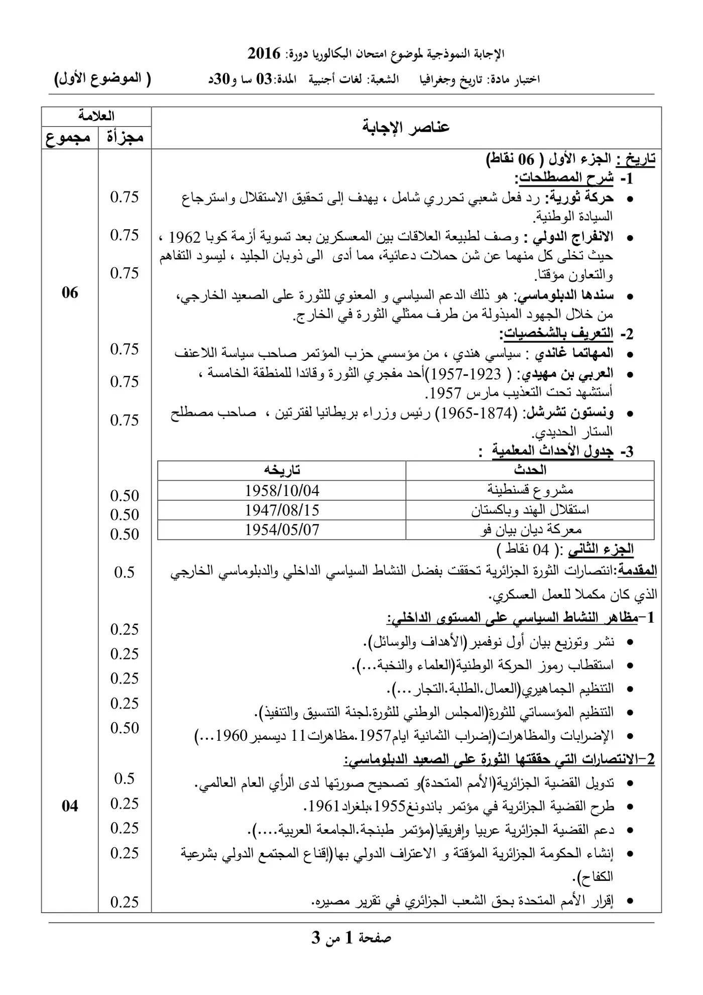 الصفحة 1 من 3