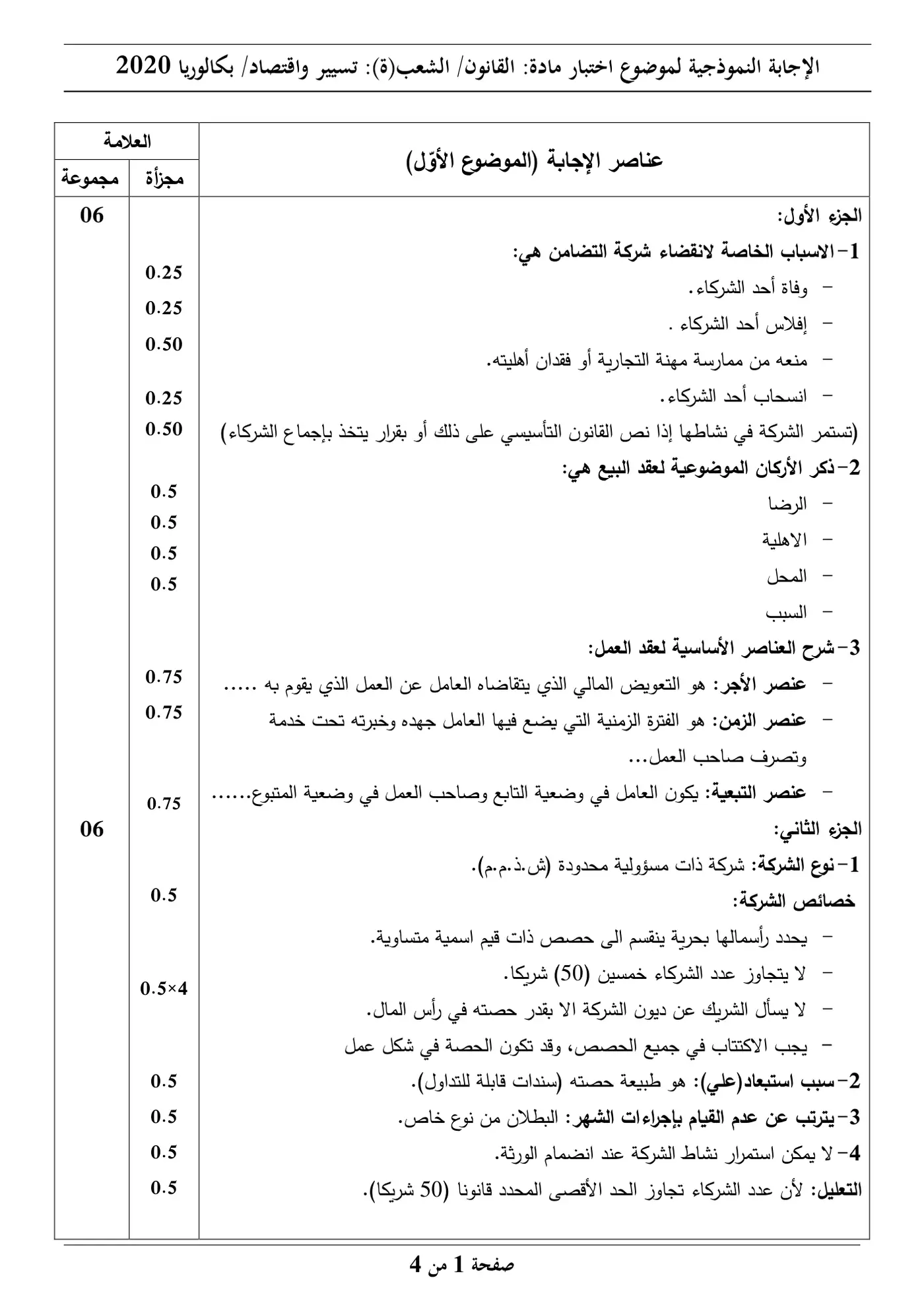 الصفحة 1 من 4