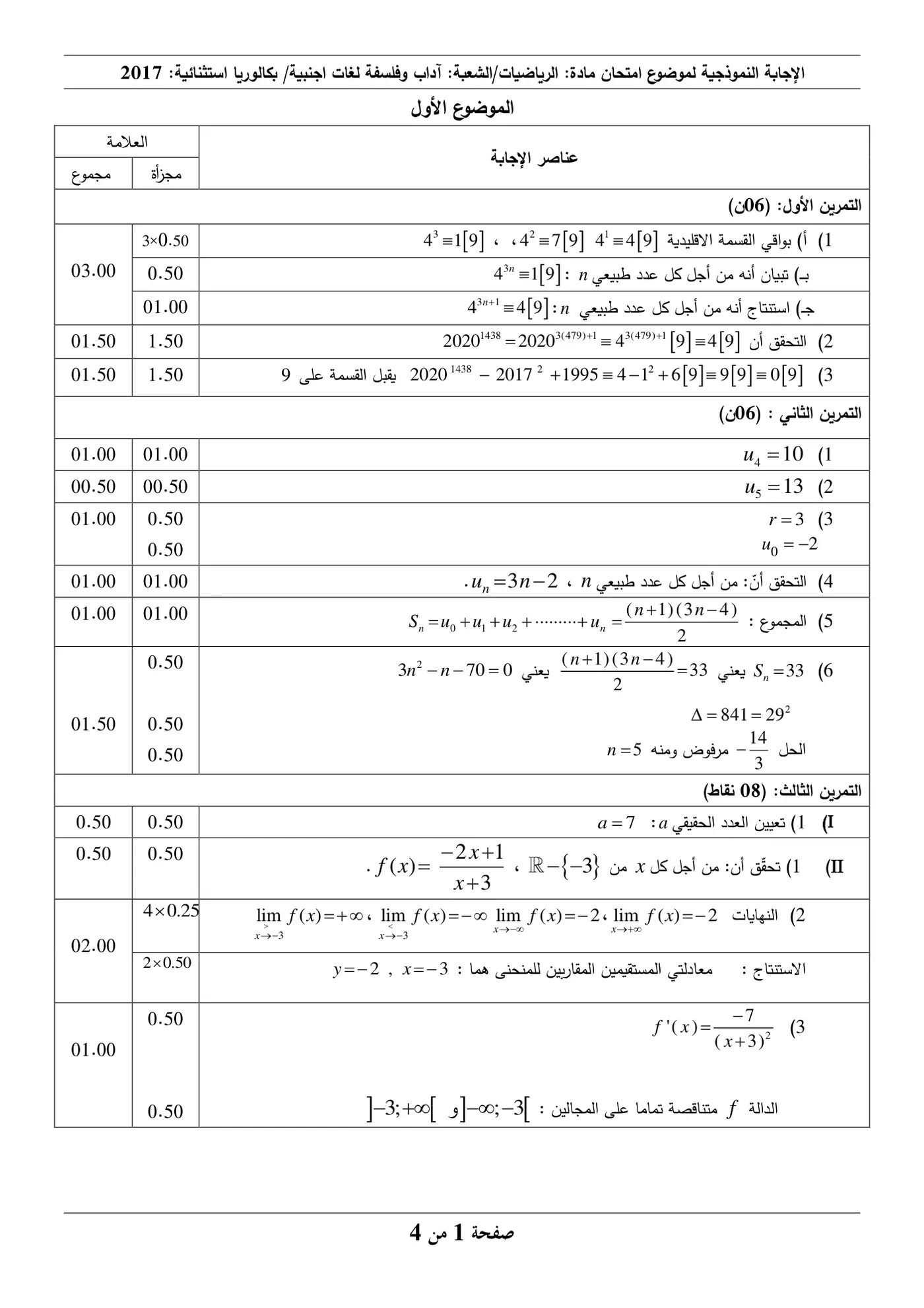 الصفحة 1 من 4