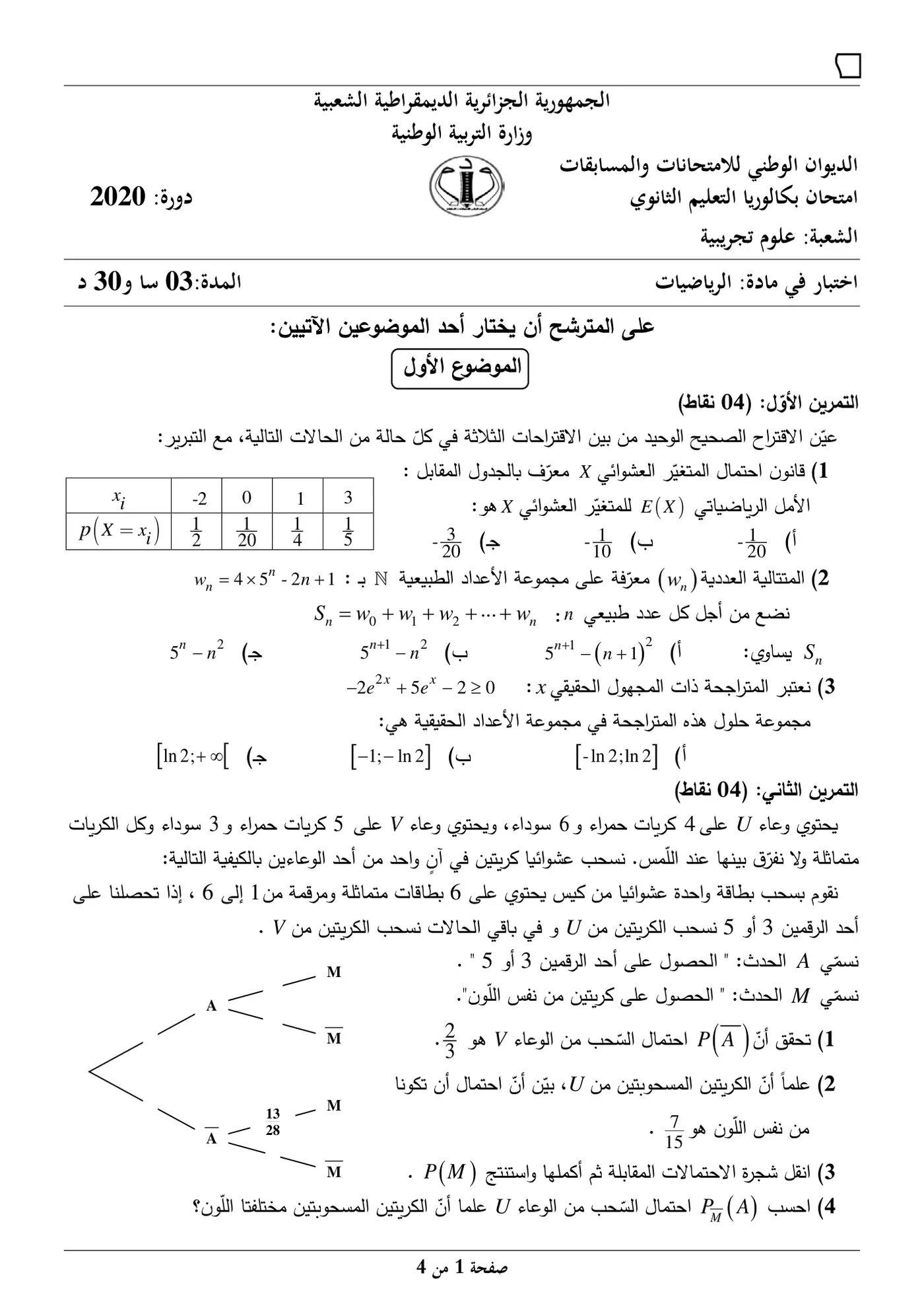 الصفحة 1 من 4
