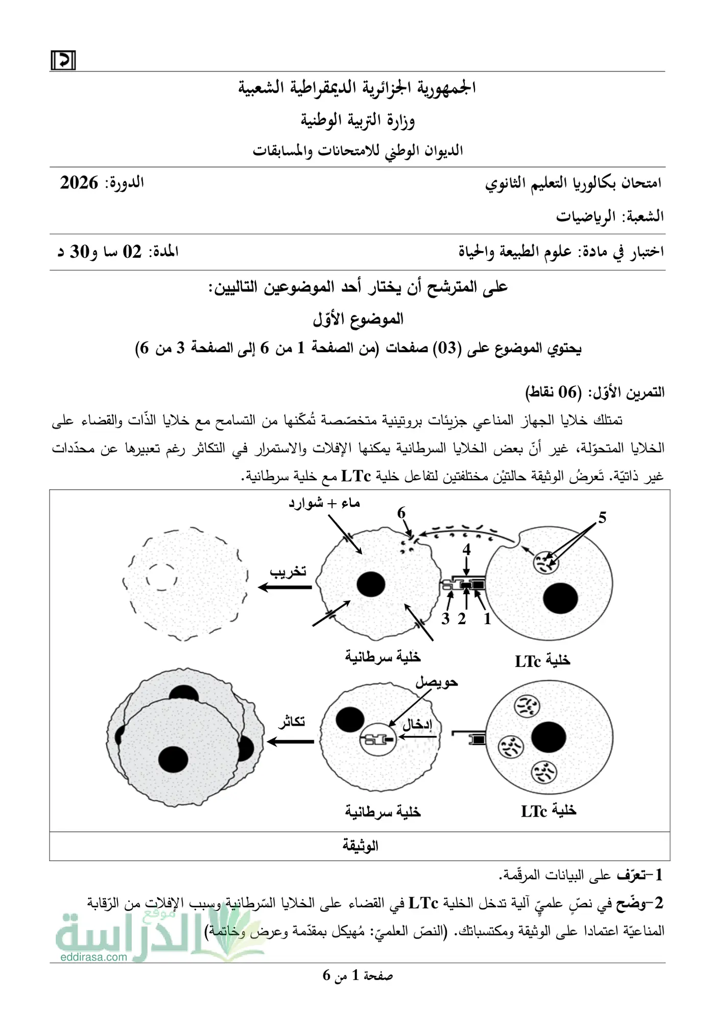 الصفحة 1 من 6