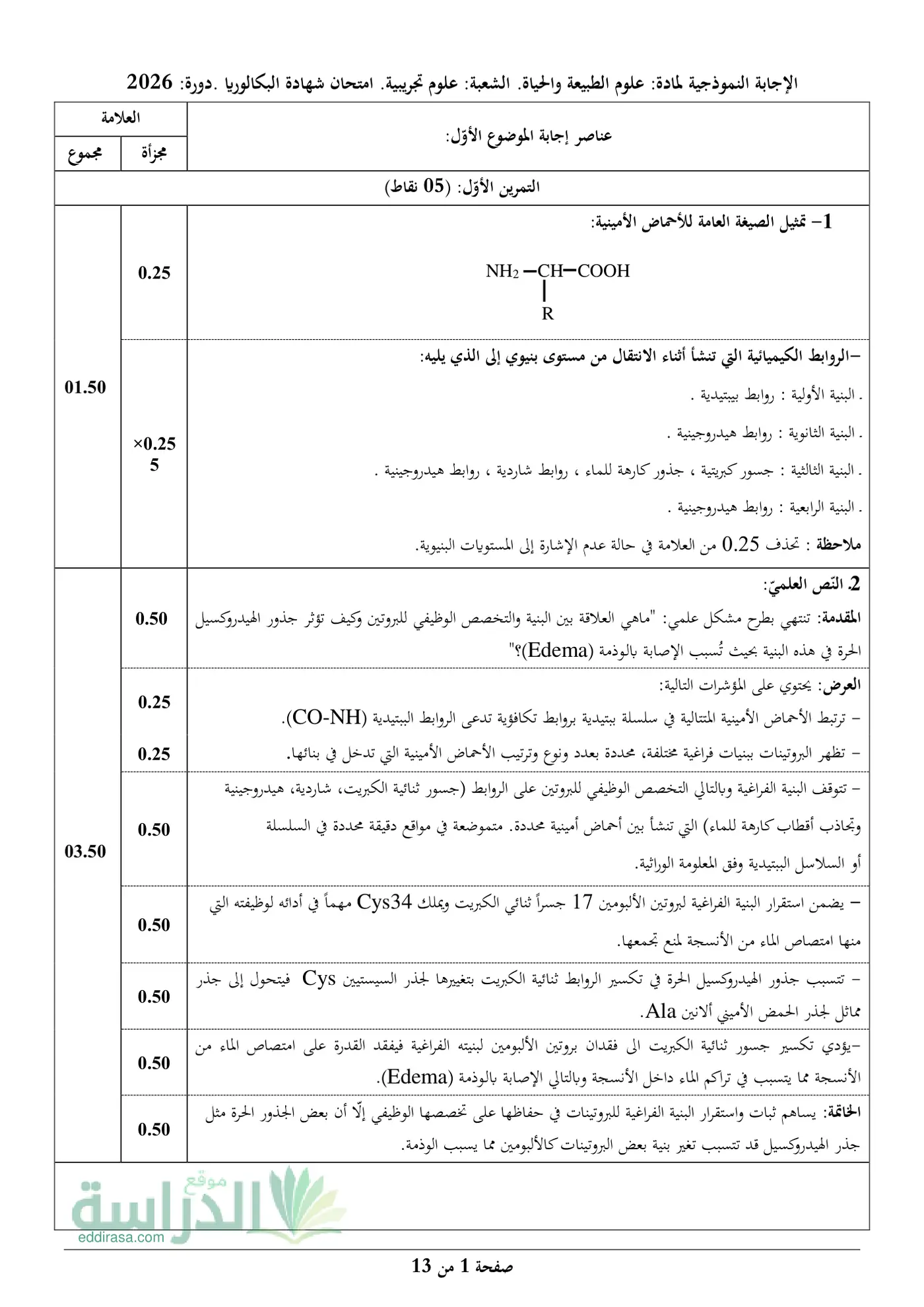 الصفحة 1 من 13