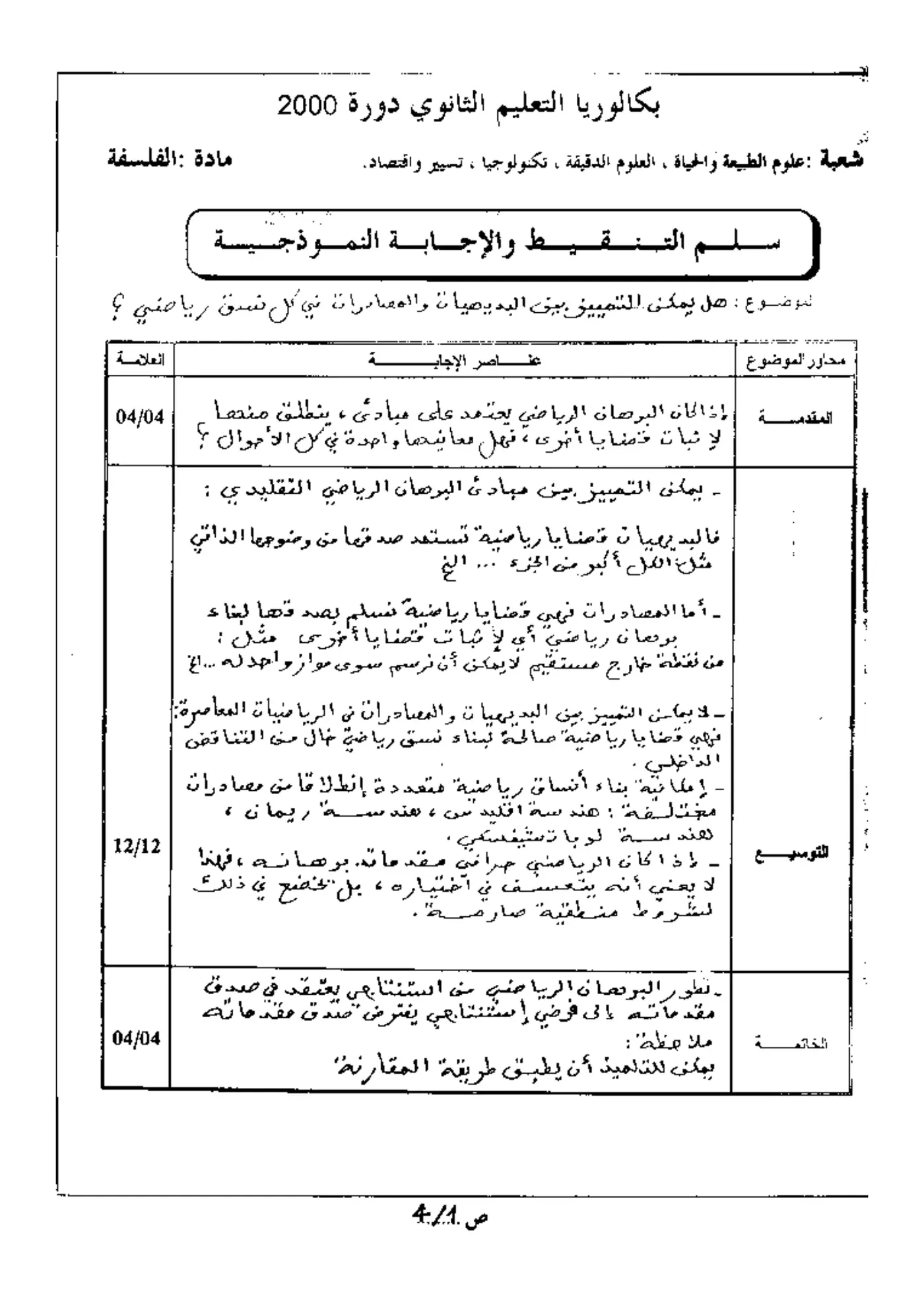 الصفحة 1 من 4