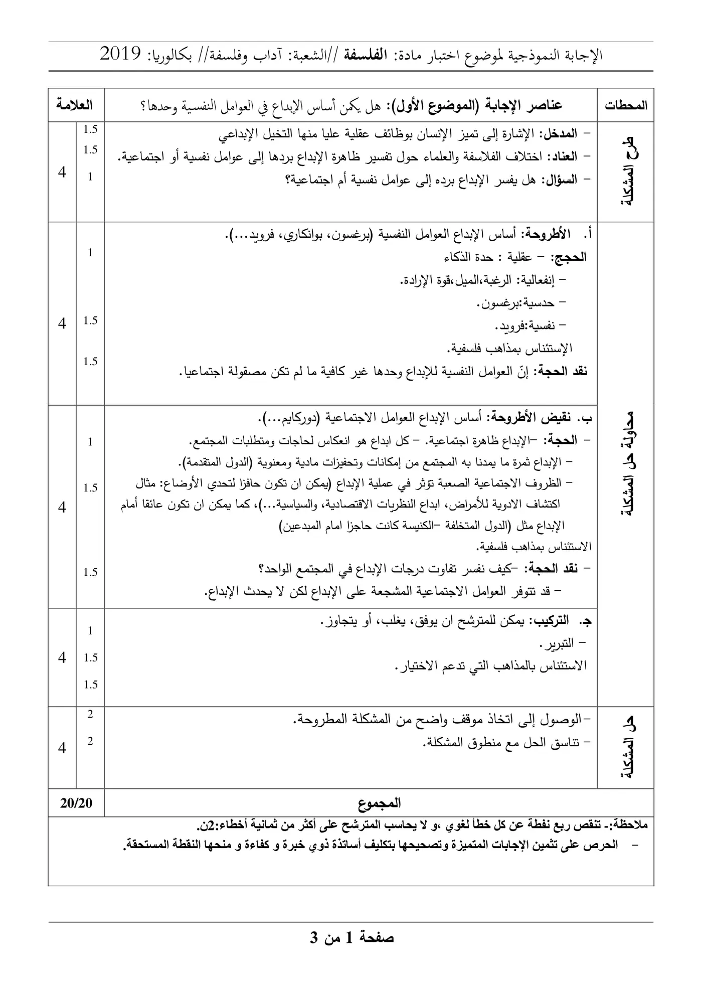 الصفحة 1 من 3