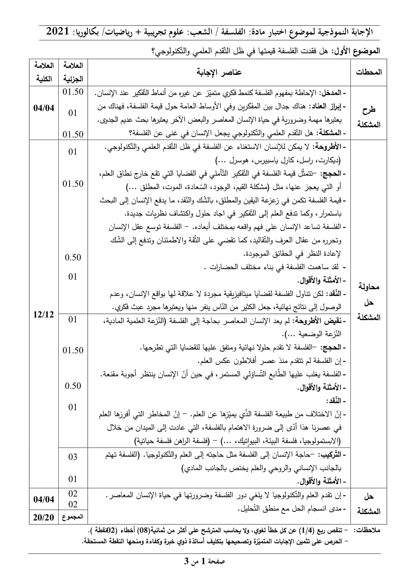 الصفحة 1 من 3