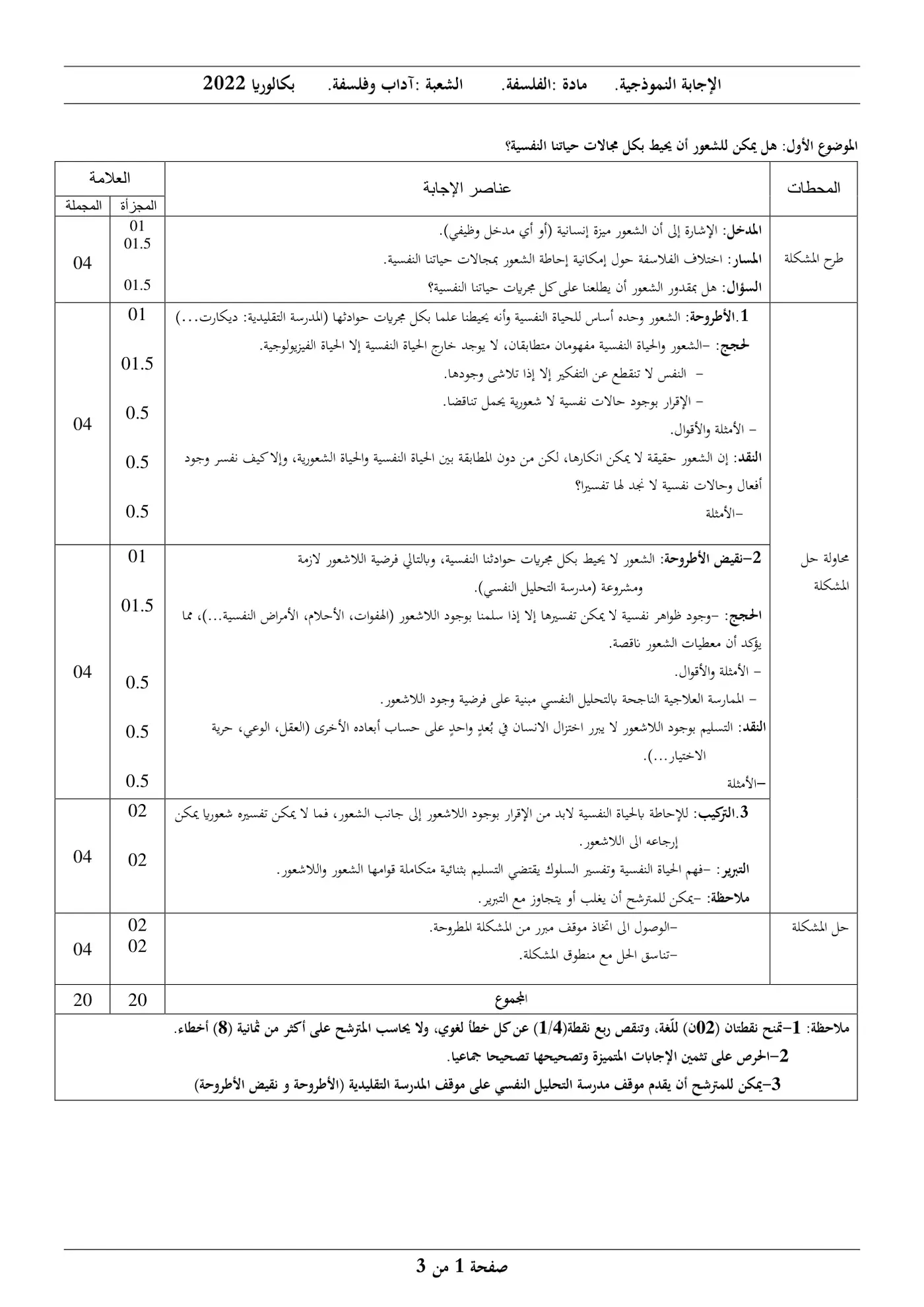 الصفحة 1 من 3