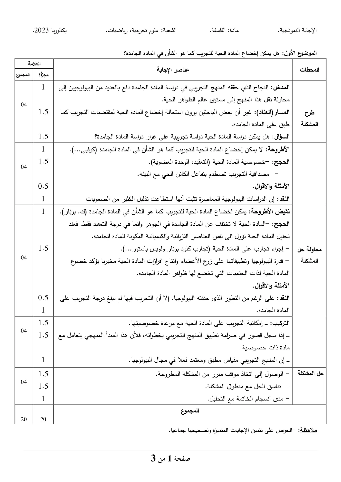 الصفحة 1 من 3