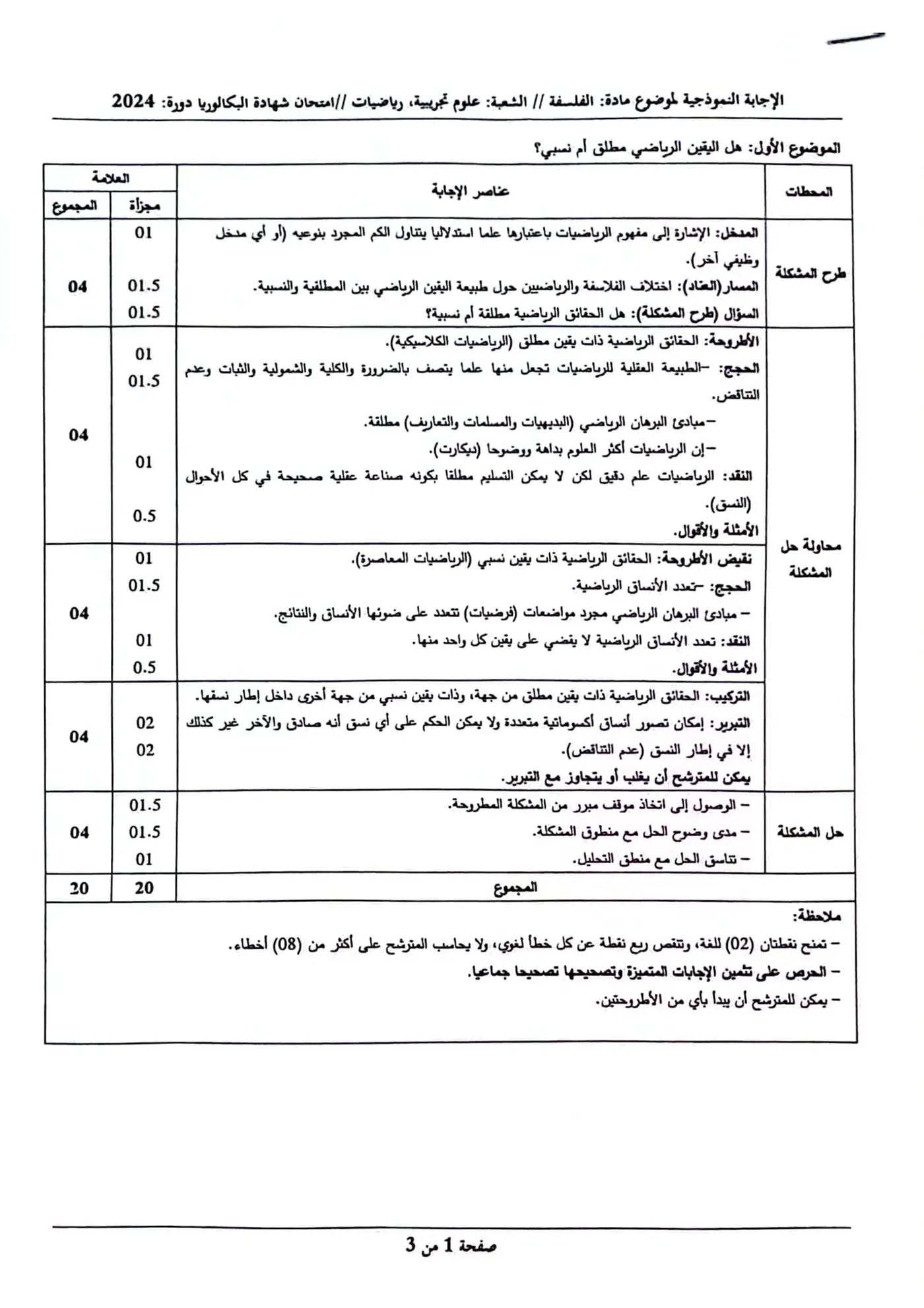 الصفحة 1 من 3