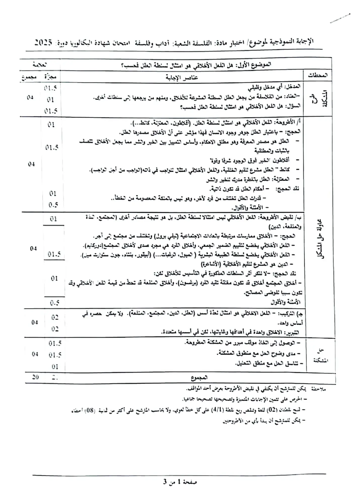 الصفحة 1 من 3