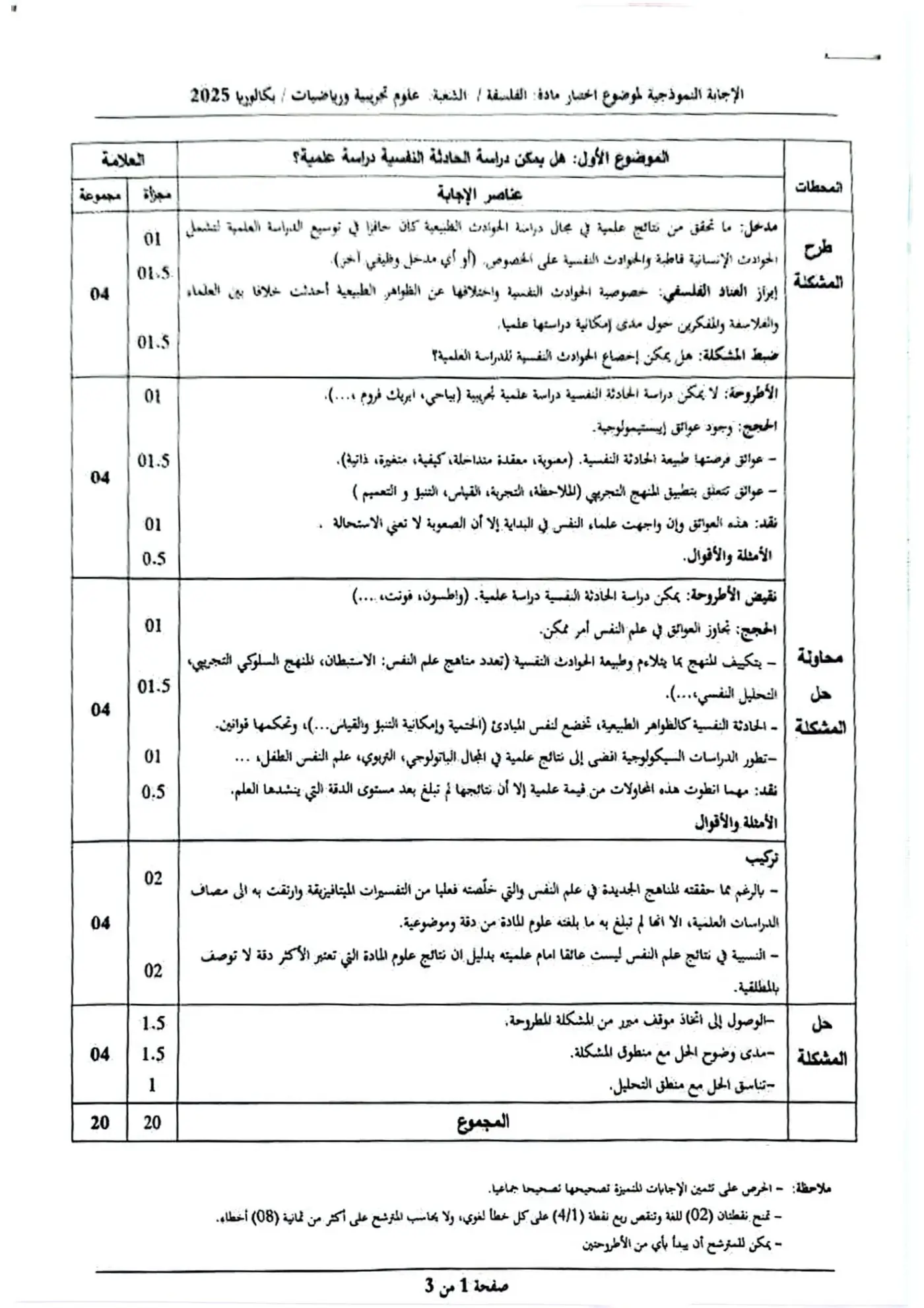 الصفحة 1 من 3
