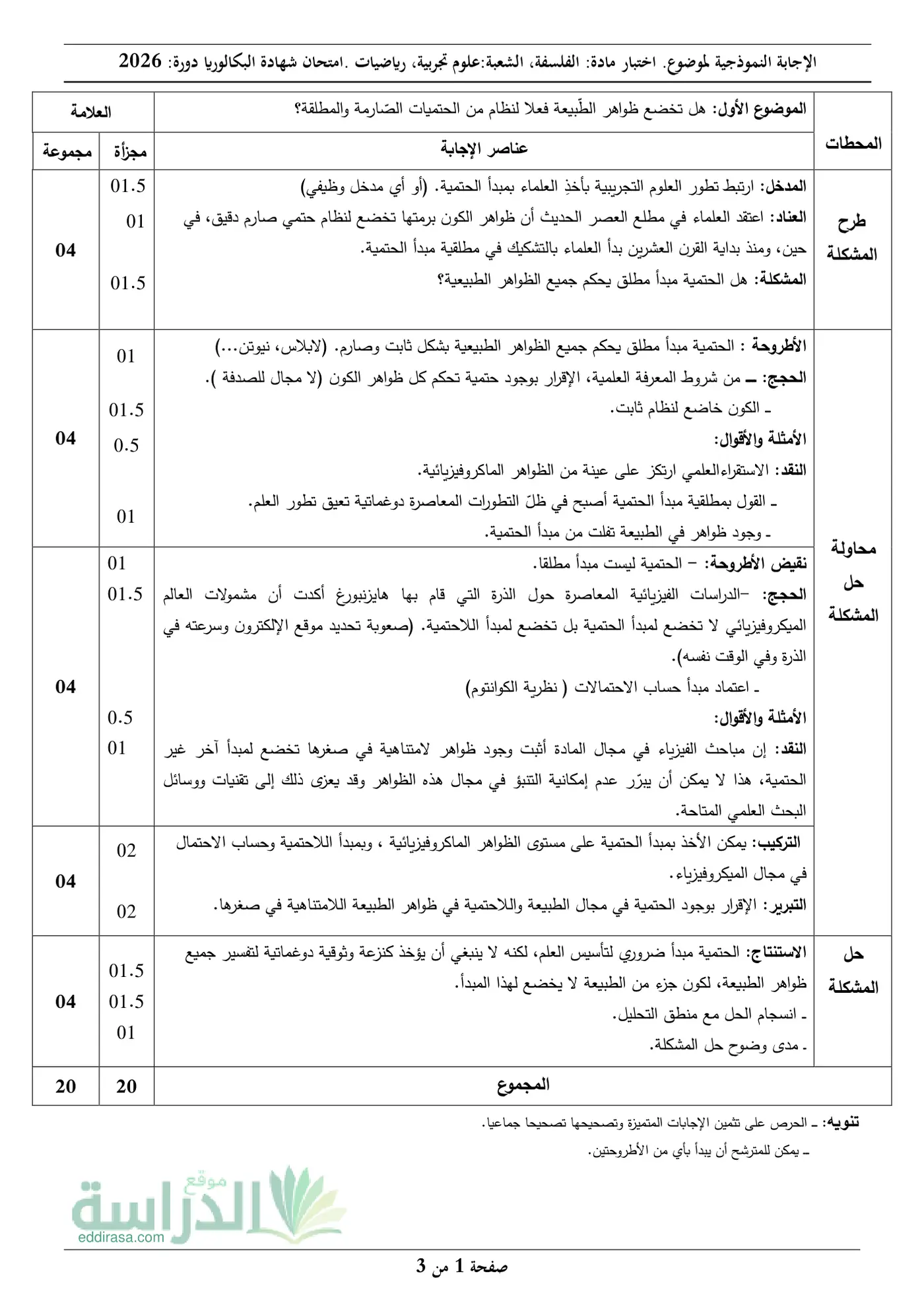 الصفحة 1 من 3