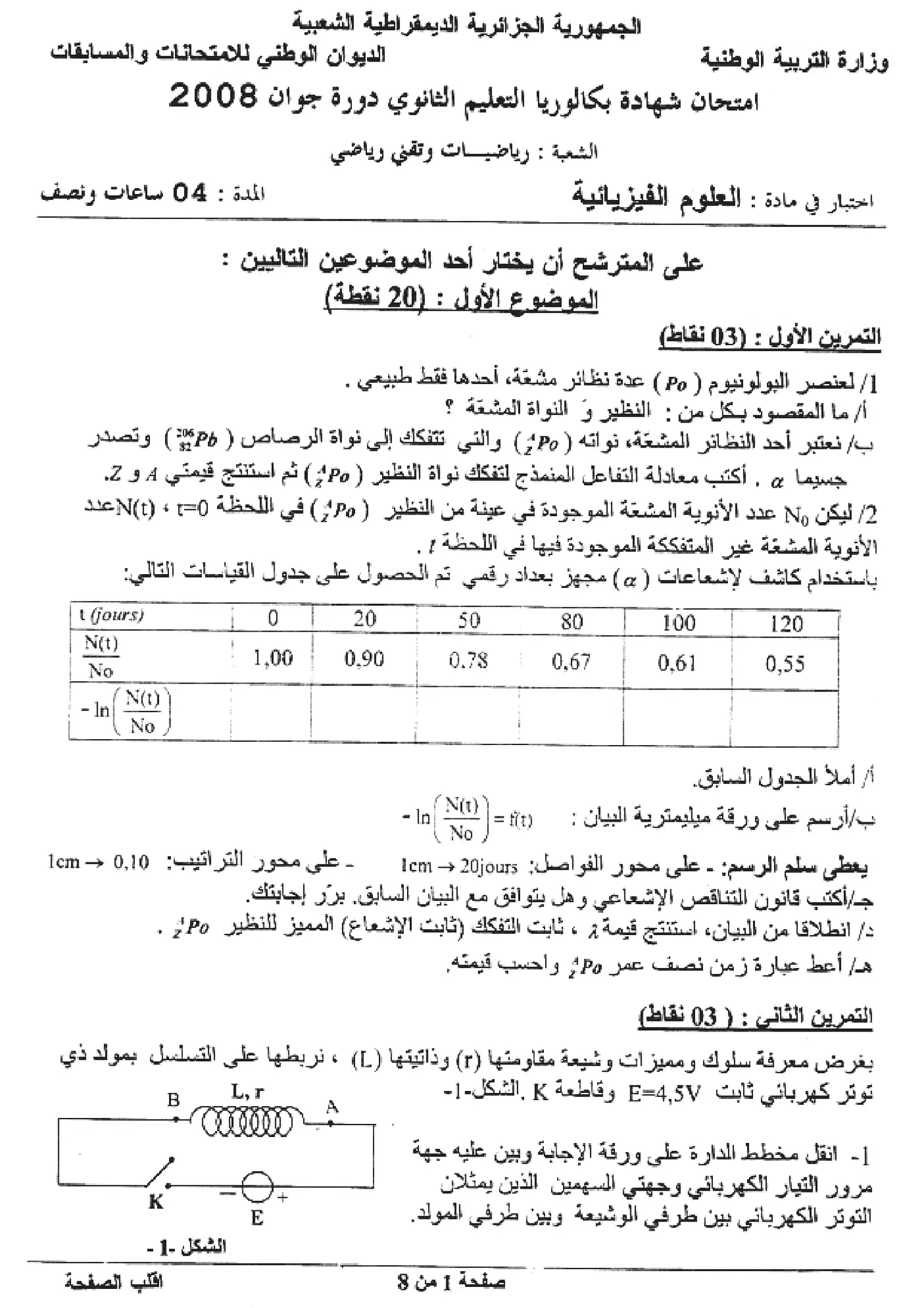 الصفحة 1 من 8