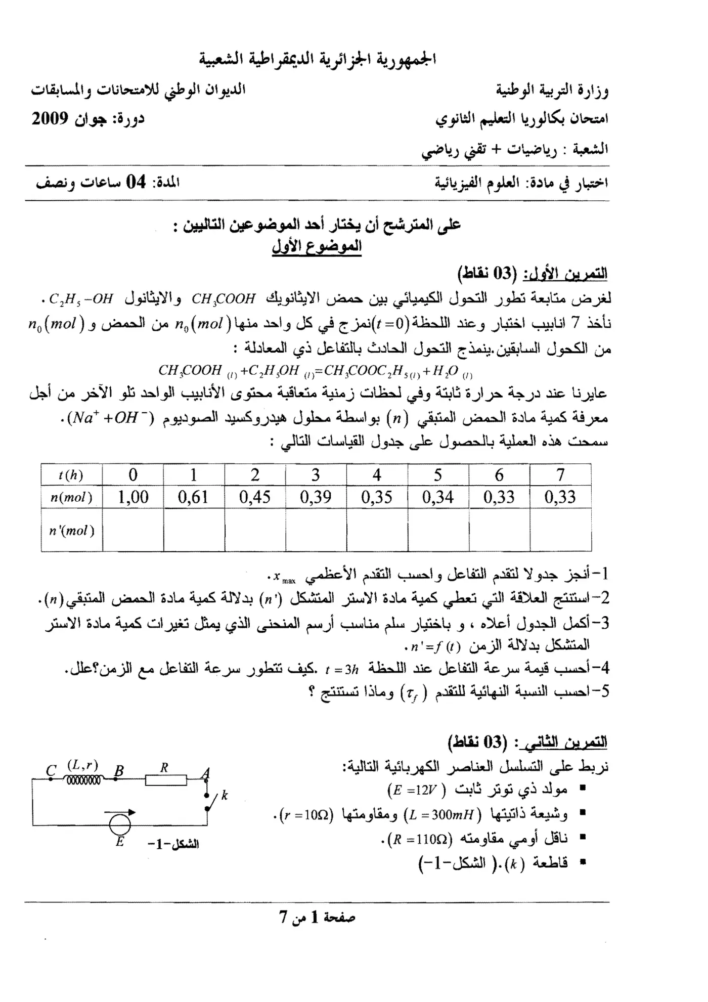 الصفحة 1 من 7