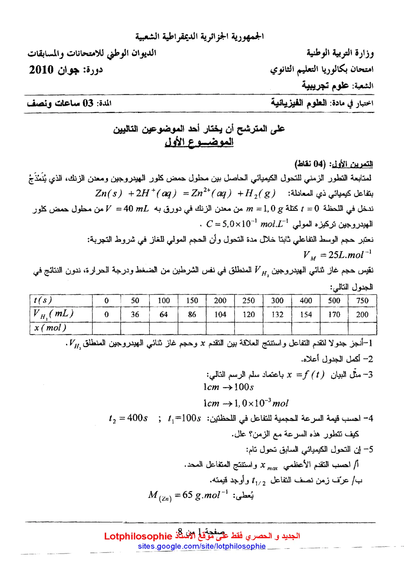 الصفحة 1 من 8