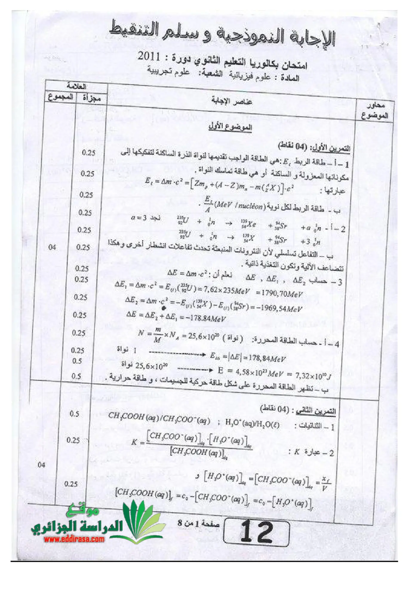 الصفحة 1 من 8
