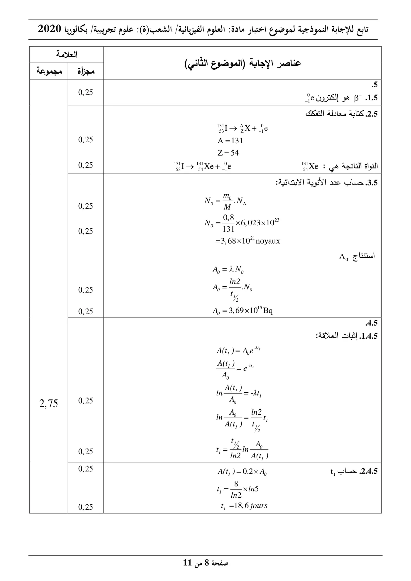 الصفحة 8 من 11